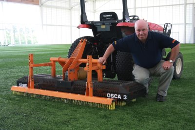 Alan Ferguson, head groundsman at St. George's Park is positive about SALTEX moving to the NEC on 4 and 5 November 2015