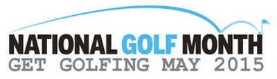 National Golf Month 2015 logo