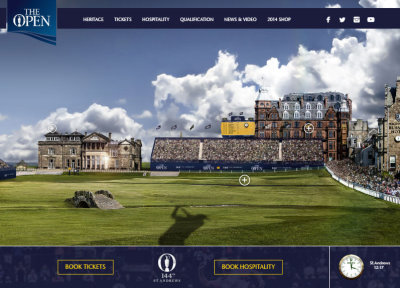 The 144th Open Championship will be held at St Andrews from 16th – 19th July 2015