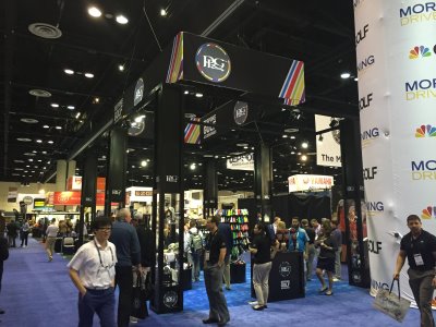 PRG booth at The PGA Show 2015