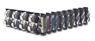 New range includes 17 cart bags with colours to match every trolley model