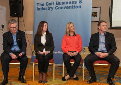 Carin Koch (second from right), 2015 European Solheim Cup Captain and Syngenta Golf Ambassador, joined delegates at GolfBIC 2015 and was part of the panel discussion, ‘The Opportunity to Grow Golf: Female Participation’