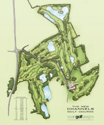 Channels Golf Course new layout