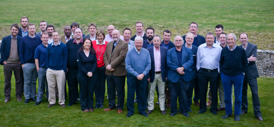 Some of the UK’s top golf travel trade and media on 2nd St Patrick’s Golf Day at Goodwood