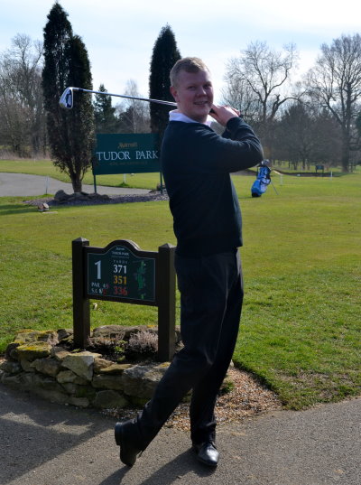 Swinging into action as new golf director at Tudor Park is James Ibbetson