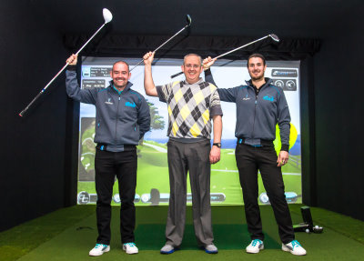 iPlayGolfUK PGA Coaches (from Left) Greg Tilbury, Danny Poulter, Matt Straughan