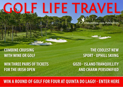 Golf Life Travel May edition cover