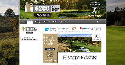 Golf Genius Tournament Website Example