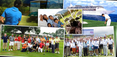 Golf Tourism Asia montage
