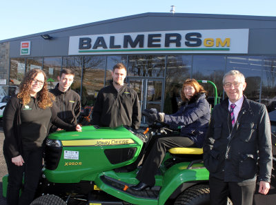 Balmers GM Ltd was founded as, and remains, a family business: (left to right) Joanne Balmer-Smith, Thomas Balmer, Mark Balmer, Ann Balmer and David Balmer