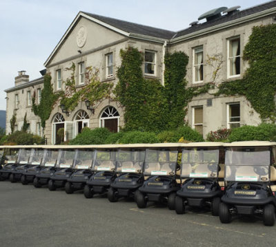 Powerscourt Golf Club adopts 16 new Precedent i3 vehicles from Club Car  