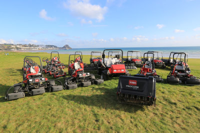 Royal Jersey Golf Club’s new fleet of Toro turfcare equipment