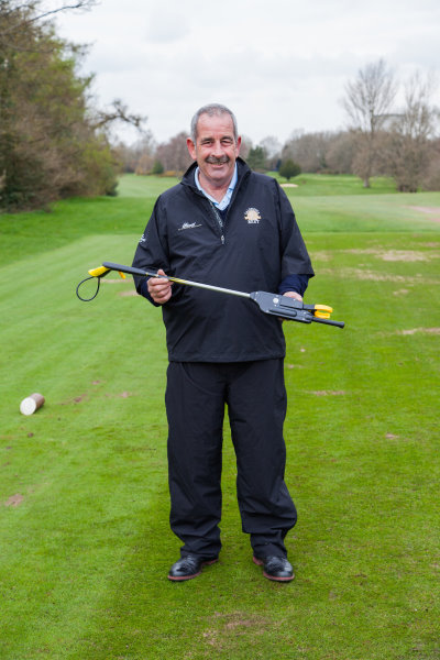 Sam Torrance OBE with the Tee-Up by Northcroft Golf