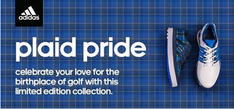 adidas golf Plaid Pride