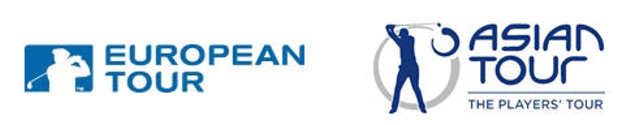 European andAsian Tour logos