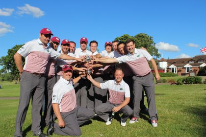 Foremost Golf team with Ashworth Cup