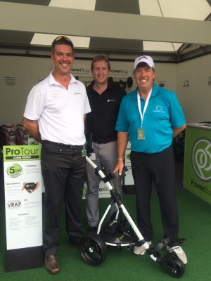 Mark Anderson & Steve Harden from PowerBug with Barry Lane