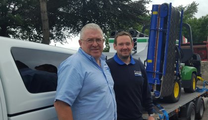 Richard Campey and new Product Specialist Ben Taylor (right)