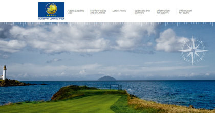 World of Leading Golf website