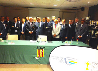 Miguel Cardenal, Secretary of State for Sport, meets Catalunya golf leaders to reiterate Spanish Government support for Costa Brava Barcelona 2022
