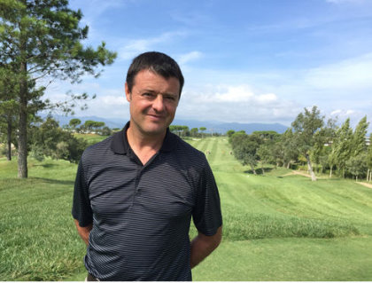 PGA Catalunya Resort Course Manager David Bataller whose dedicated team of greenkeepers have been named Champions of the Green for August 2015 by GEO