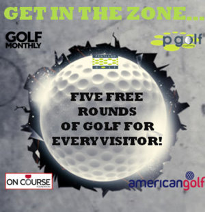 London Golf Show Prtner poster