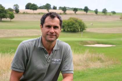 Wayne Vincent, course manager at Cotswold Hills Golf Club in Gloucestershire