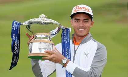 Rickie Fowler and Scottish Open trophy