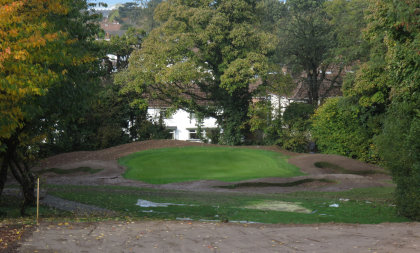 Swan Golf Designs re-bunkering work at Holywood Golf Club