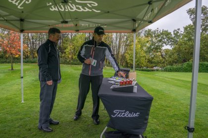 Titleist golf ball fitting on offer for the finalists
