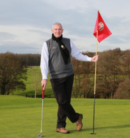 Ian Hugglestone, new manager at Hamptworth Golf and Country Club.