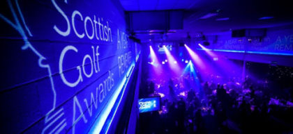 Scottish Golf Awards, Friday 11 March 2016 at Edinburgh Corn Exchange