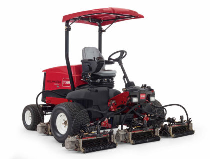 The Toro Reelmaster 5010-H, the first true hybrid fairway mower available on the market, is debuting at the show and headlining a wide range of energy efficient Toro mowers