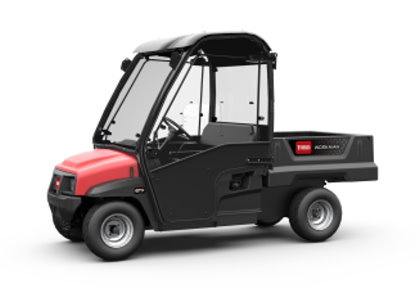 Toro’s GTX, a new utility vehicle boasting higher levels of power, comfort and control, launched on the Lely – Partners in Turfcare stand at BTME