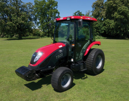 The T503 represented TYM Tractors at BTME