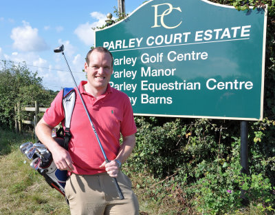 Daryl Dampney, manager of Parley Golf Centre