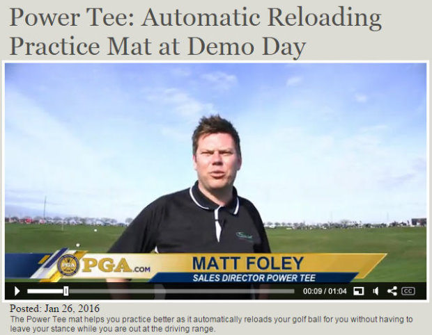 Power Tee video from PGA Demo Day