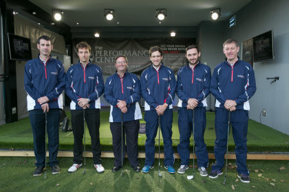 The team at World of Golf’s hi-tech Performance Centre