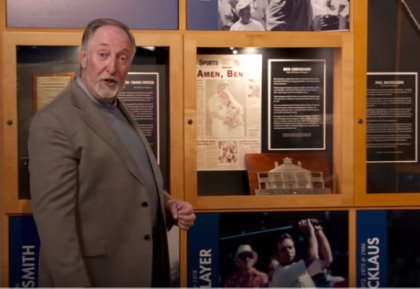 Dr Tony Parker, Historian World Golf Hall of Fame