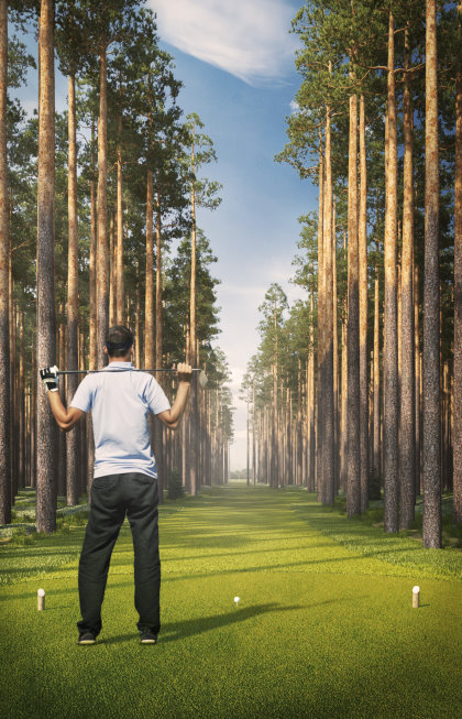 The narrowest fairway in the world