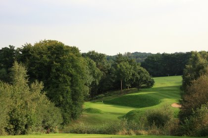 The Harry Colt-influenced 6,683-yard Waterfall Course stands on land where golf has been played since the very early 1900s