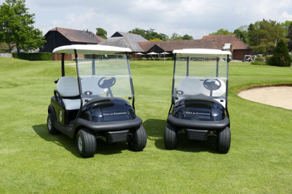 Golf At Goodwood has updated its vehicle fleet with 20 new custom-built Precedent i2 vehicles from Club Car