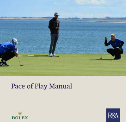 R&A Pace of Play manual cover