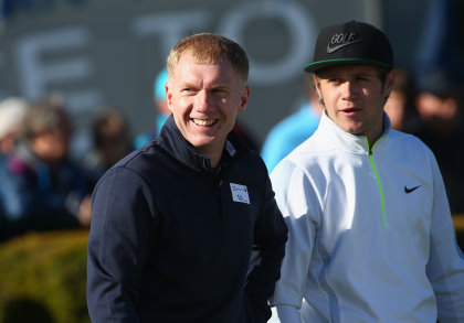 Paul Scholes and Niall Horan (Getty Images)