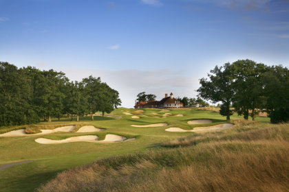 9th hole at Chart Hills Golf Club, Kent