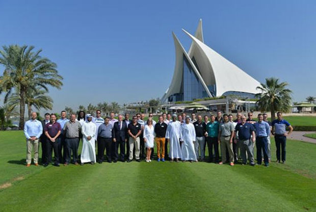 The delegates at the MDP programme at Dubai Creek and Yacht Club