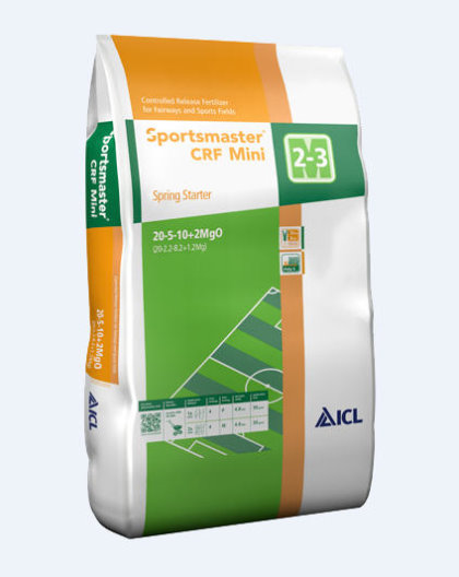  New range of slow release fertilisers - The Sportsmaster CRF Mini range, from ICL.