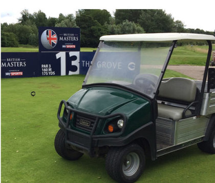 Club Car is helping drive business productivity by delivering fuel savings of more than 50% to The Grove’s turf utility fleet