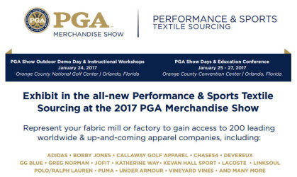PGA Show Performance Textiles