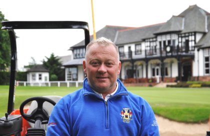 Chris Yeaman, Head Greenkeeper at The Royal Burgess Golfing Society since 2009